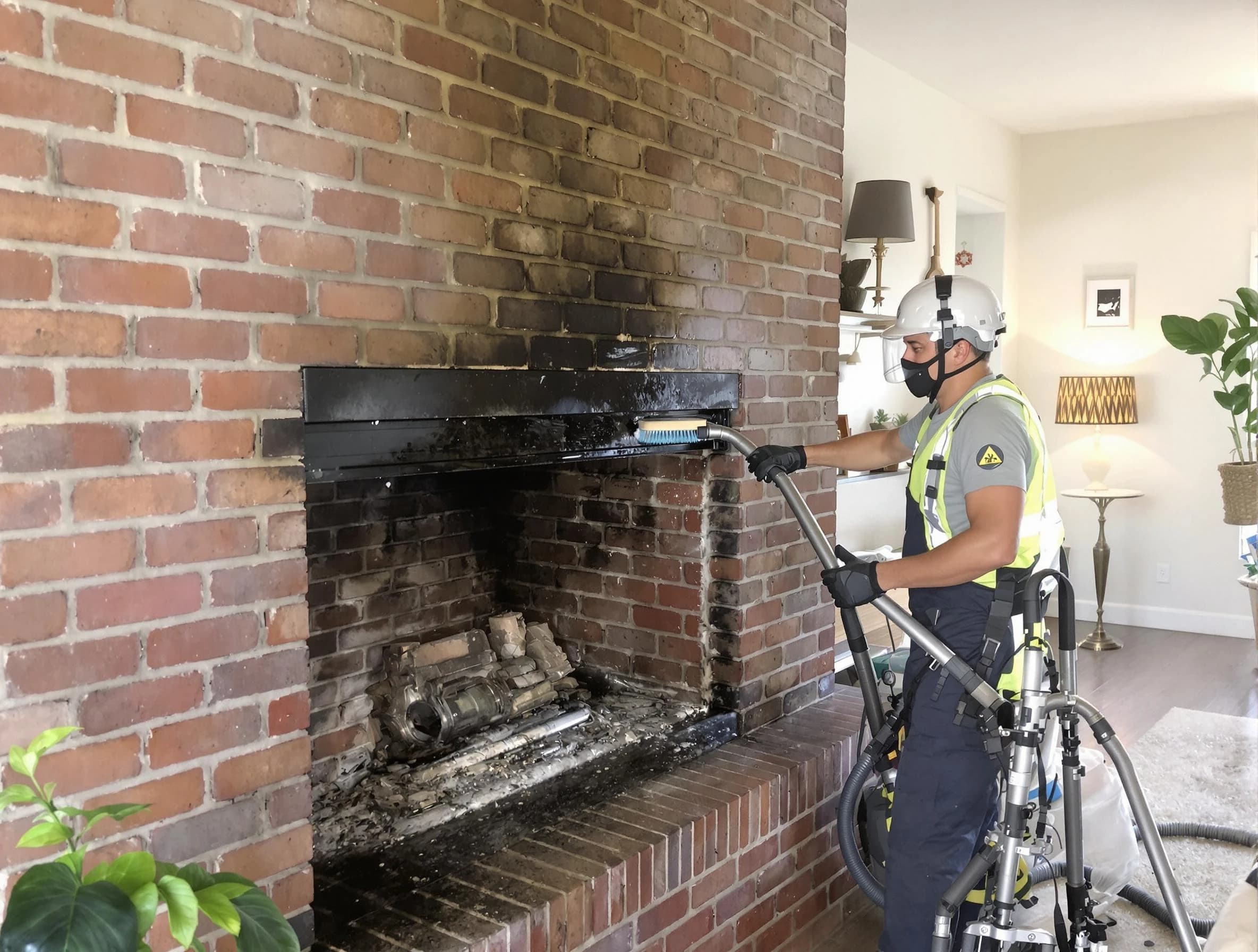Bernards Chimney Sweep providing fireplace cleaning services in Bernards, NJ