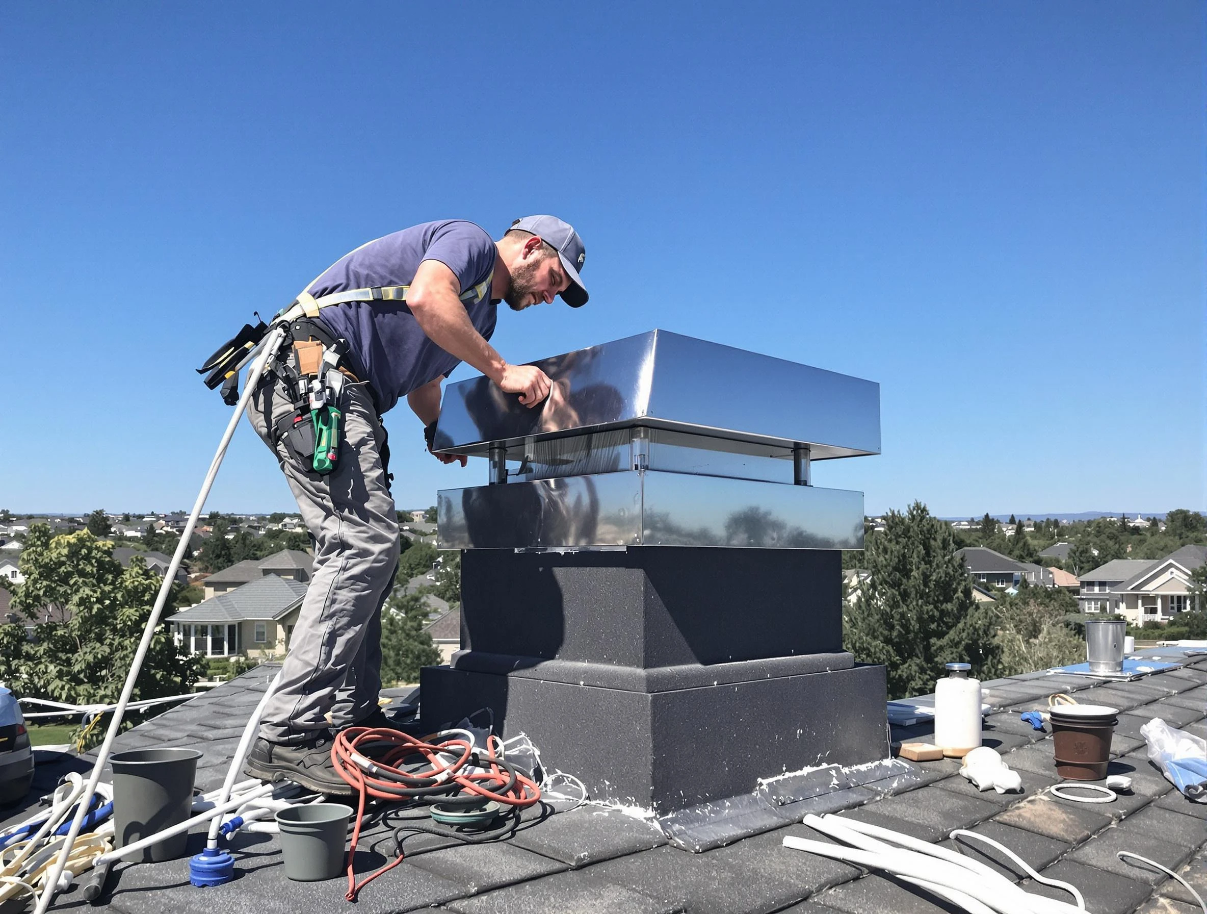Chimney Cap Services in Bernards