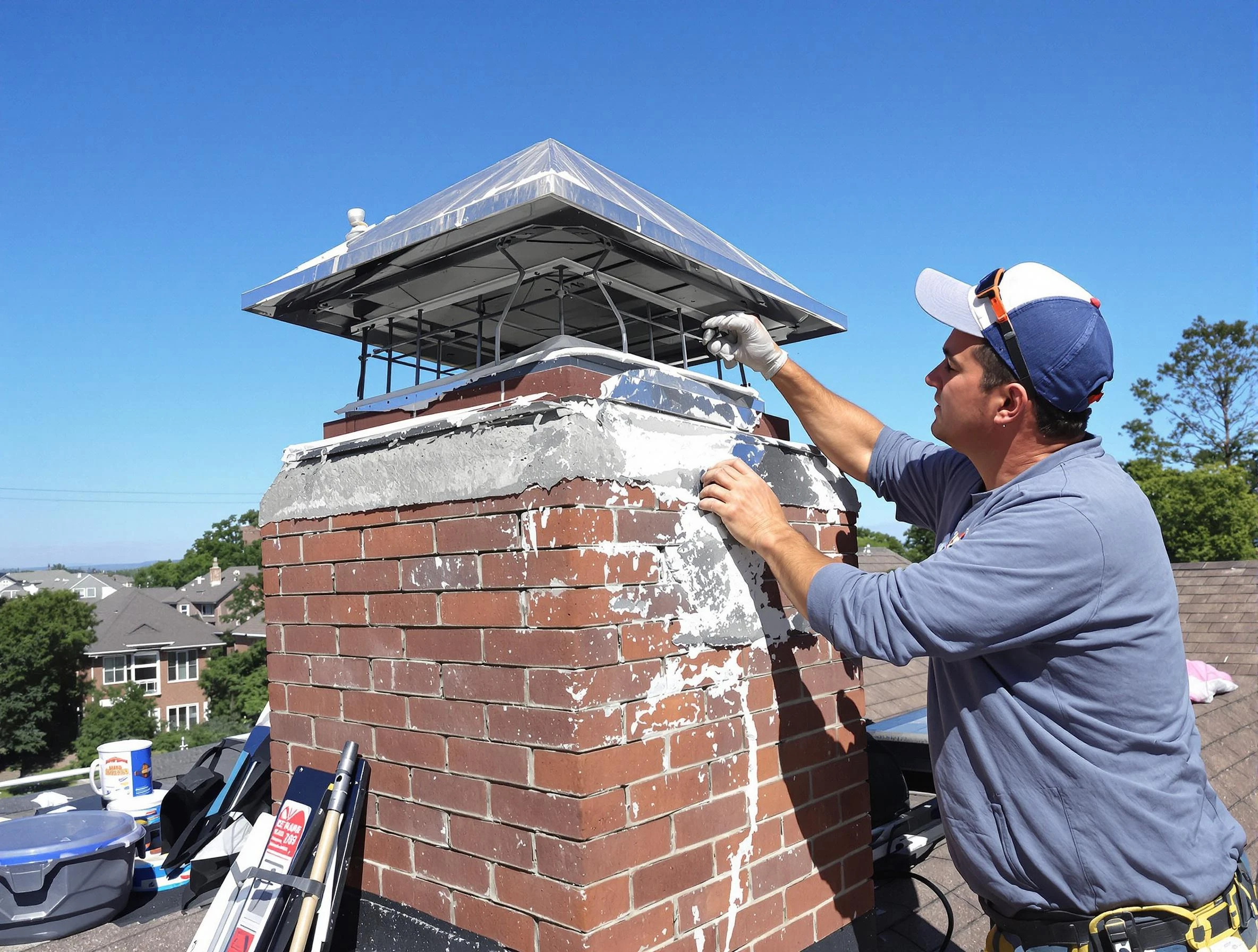 Chimney Crown Services in Bernards