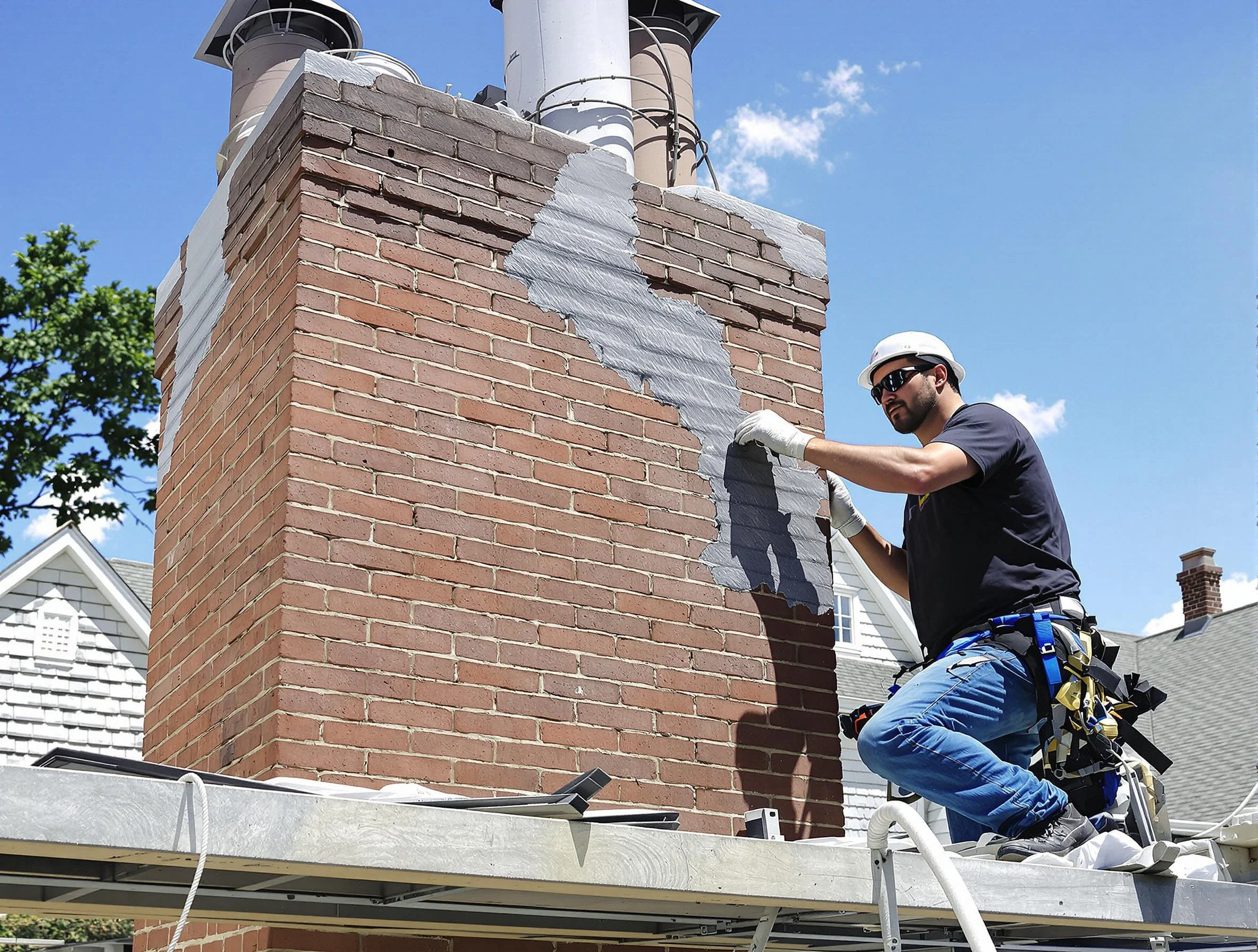 Chimney Restoration in Bernards