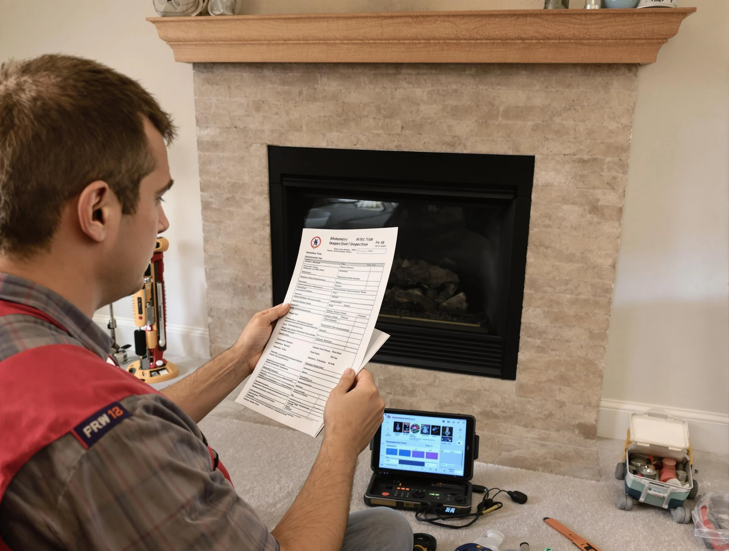 Thorough chimney inspection by Bernards Chimney Sweep in Bernards, NJ